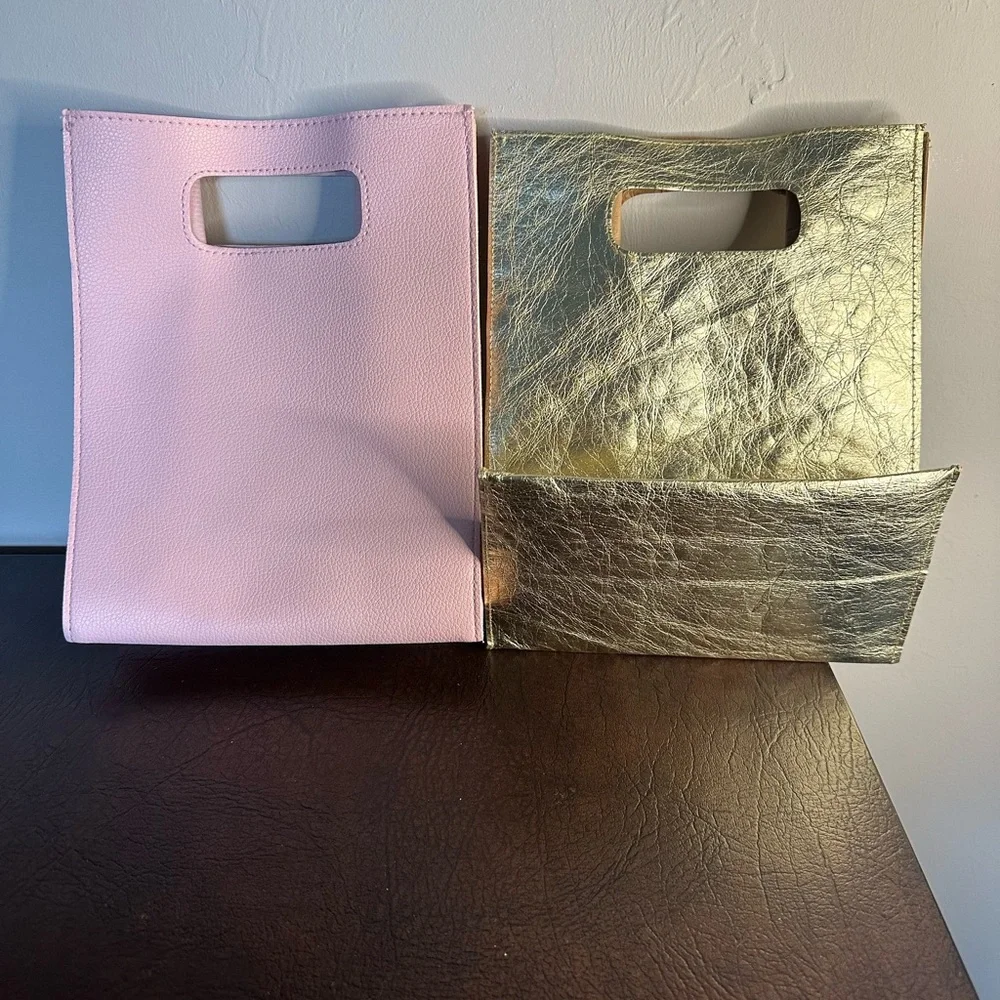 Bath & Body Works Pink and Gold Party Favor Bags
